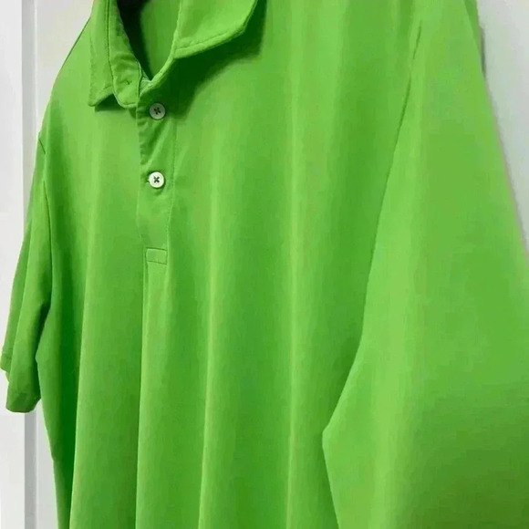 Ralph Lauren RLX Lime Green Mens’s Golf Polo Size Medium - Picture 2 of 5